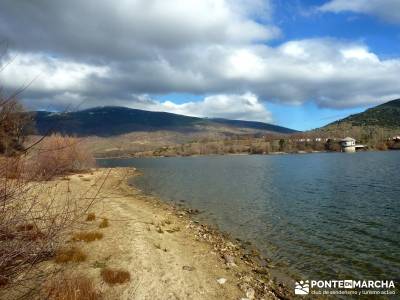 Ruta Turrón y Polvorón - Embalse Pinilla; raquetas nieve madrid senderismo guipuzcoa viajes a la i